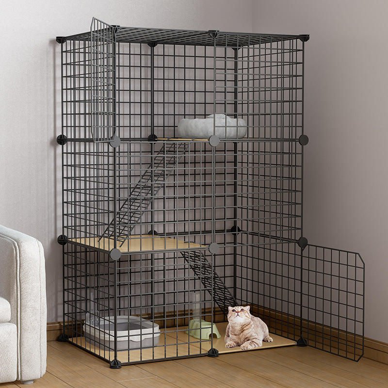 Large Pet Home Cat Cage Detachable Metal Wire Kennel Playpen Exercise Crate