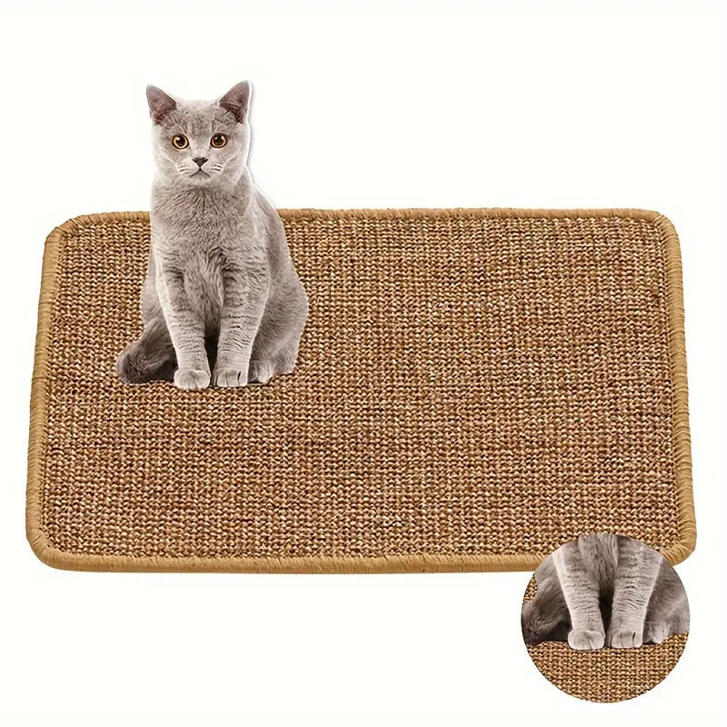 Cat Scratching Mat Sisal Scratching Post Carpet Rug Floor Pad Scratcher