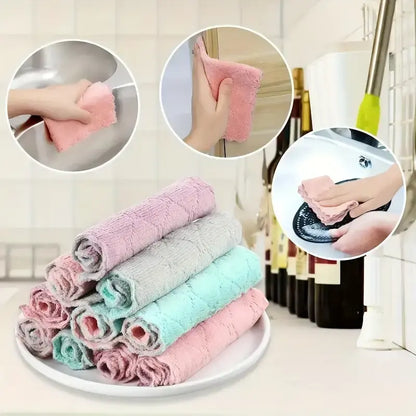 Pack of 20 Ultra Absorbent Multi-Purpose Microfiber Towels Cleaning Cloths