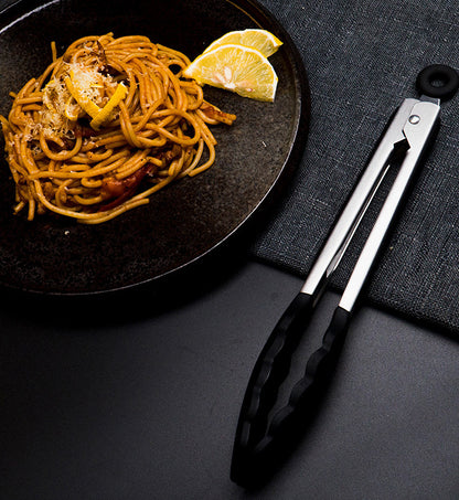 27cm Good Grip Silicone Stainless Steel Tongs