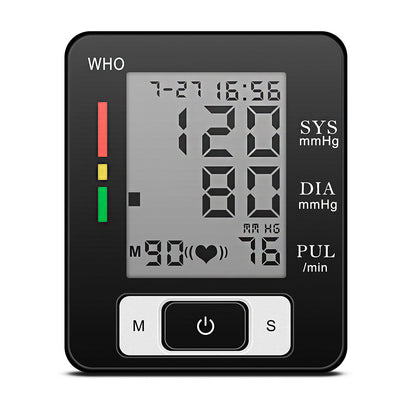 Automatic Wrist Blood Pressure Monitor Large LCD