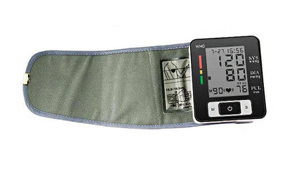 Automatic Wrist Blood Pressure Monitor Large LCD