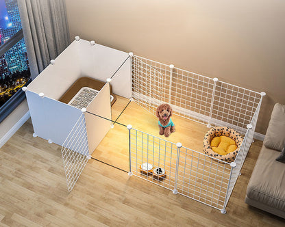 Pet Playpen Dog Kennel Enclosure Crate Cage Exercise Play Pen 165cm