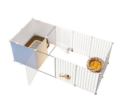 Pet Playpen Dog Kennel Enclosure Crate Cage Exercise Play Pen 165cm