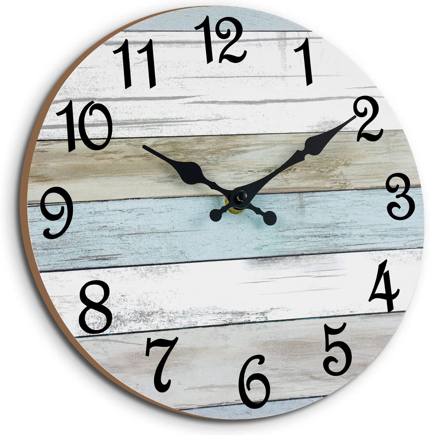 Wooden Rustic Retro Style Home Decor Wall Clock