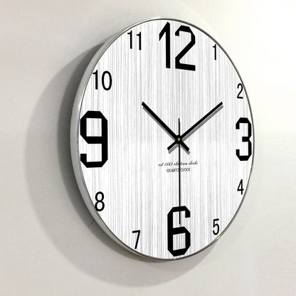 Wooden 30cm Home Decor Wall Clock