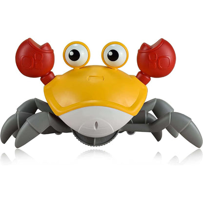 Crawling Crab Interactive Learning Development Rechargeable Toy with Music and Lights