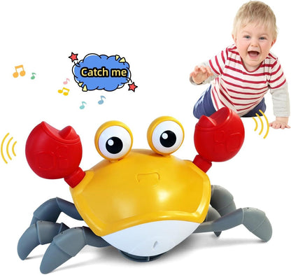 Crawling Crab Interactive Learning Development Rechargeable Toy with Music and Lights