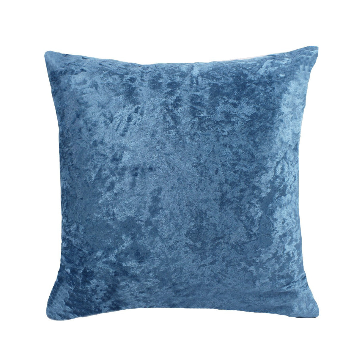 Luxe Velvet Soft Plush Cushion Throw Pillow (Blue)