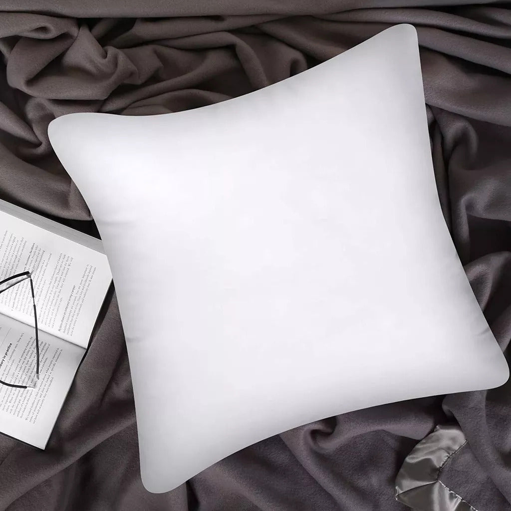 White Square Cushion Couch Bedding Throw Pillow Insert