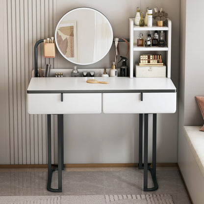 Lioness Dresser Vanity Table with Mirror and Storage Drawers