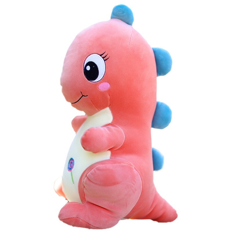 Large Cute Dinosaur Stuffed Animal Plush Toy Doll Pillow - 50cm, Pink