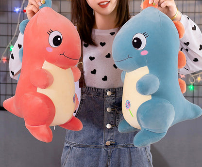 Large Cute Dinosaur Stuffed Animal Plush Toy Doll Pillow - 50cm, Pink