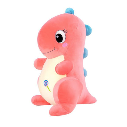 Large Cute Dinosaur Stuffed Animal Plush Toy Doll Pillow - 50cm, Pink