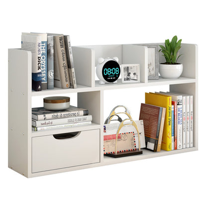 Sublime Large Desk Hutch Storage Shelf Unit Organizer (White)