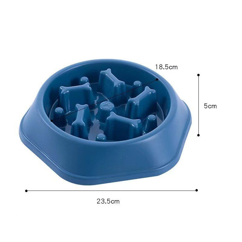 Healthy Eating Slow Feeding Dog Bowl Interactive Pet Feeder