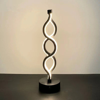 Minimalist Modern Helix Designer LED Table Lamp Decor Lighting Night Light