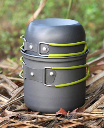 Camp Outdoor Cooking Camping BBQ Pots Set