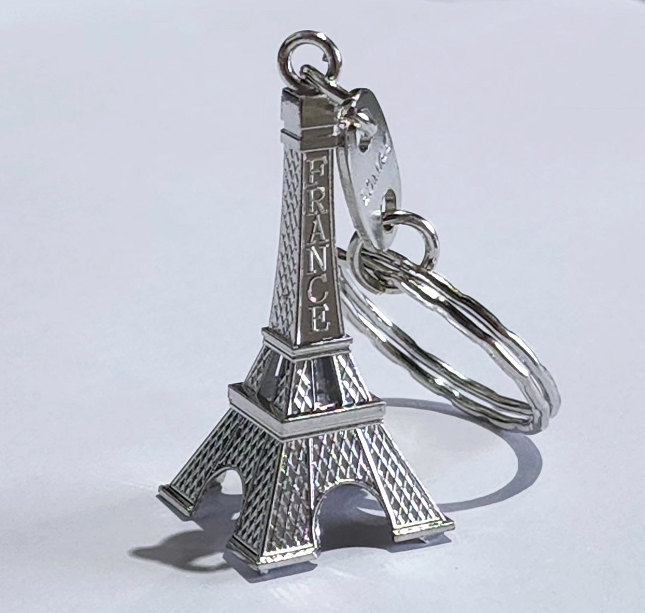 3D Eiffel Tower Keychain Metal Key Chain Keyring