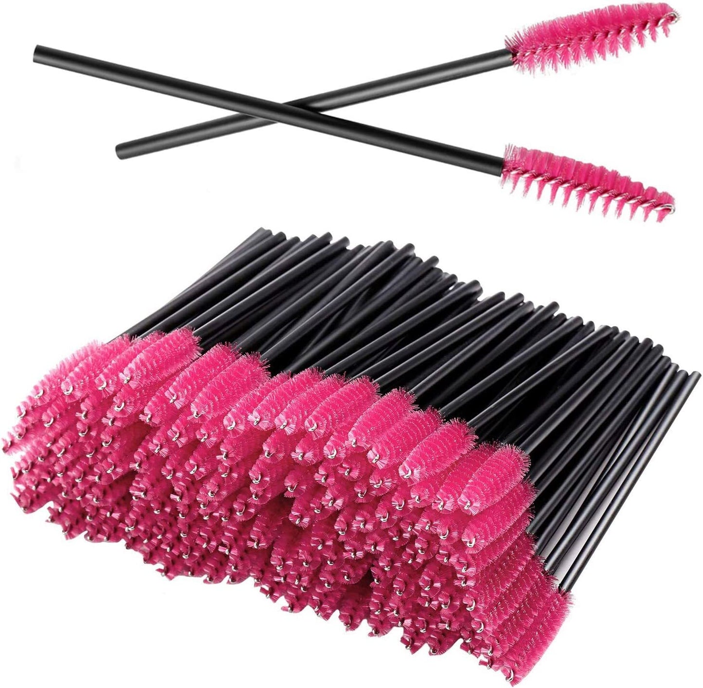 50 X Disposable Eyelash Mascara Makeup Brushes Eyebrow Lash Extensions