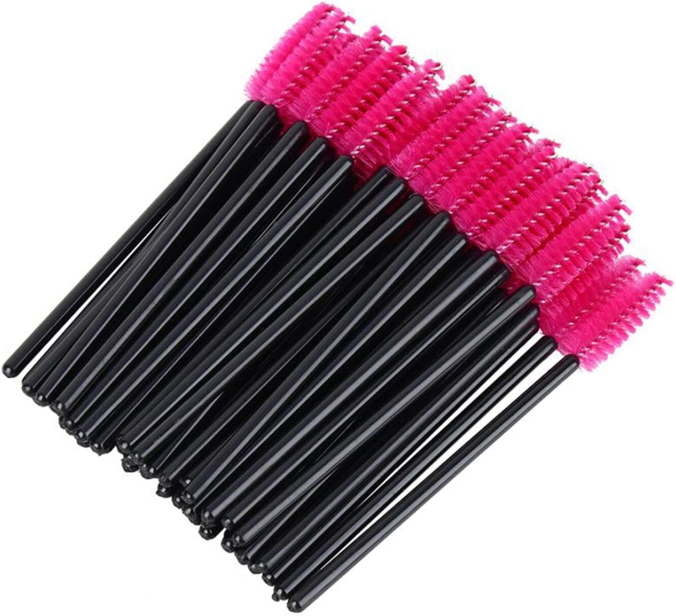 50 X Disposable Eyelash Mascara Makeup Brushes Eyebrow Lash Extensions