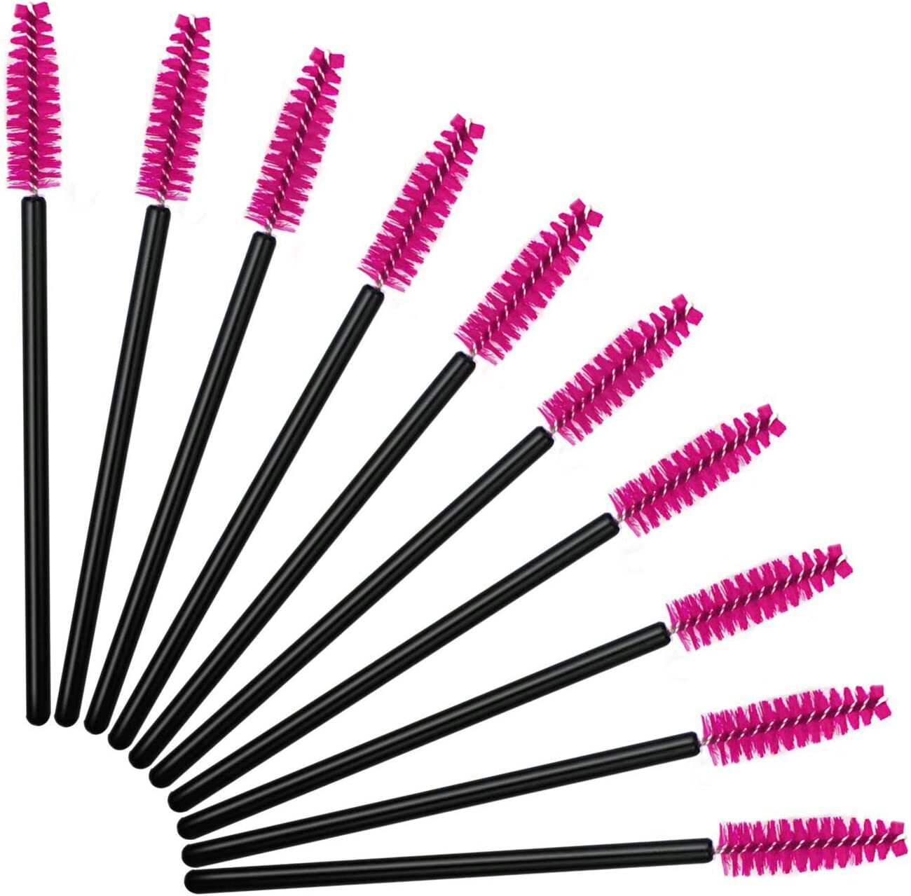 50 X Disposable Eyelash Mascara Makeup Brushes Eyebrow Lash Extensions