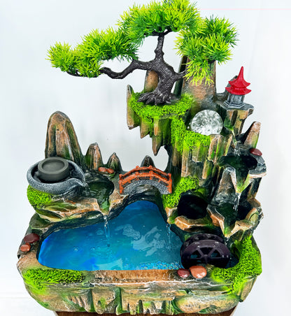 Large Calming Fountain Water Feature Ornament