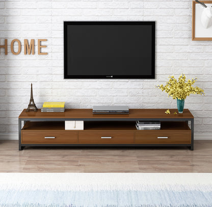 2-Piece Set Athena Coffee Table & TV Cabinet with Drawers (Walnut)