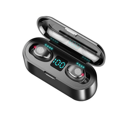 TWS Wireless Bluetooth Headset Stereo Earphones Touch Digital Display Sports Earbuds