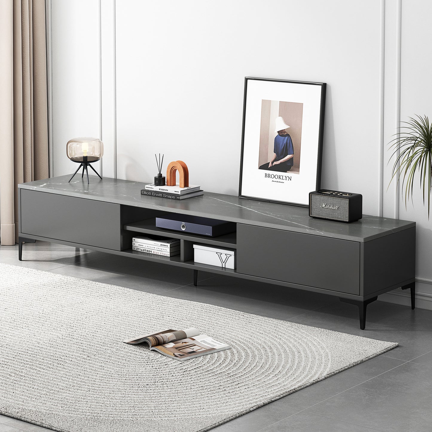 Minimalist TV Cabinet Entertainment Unit 140cm