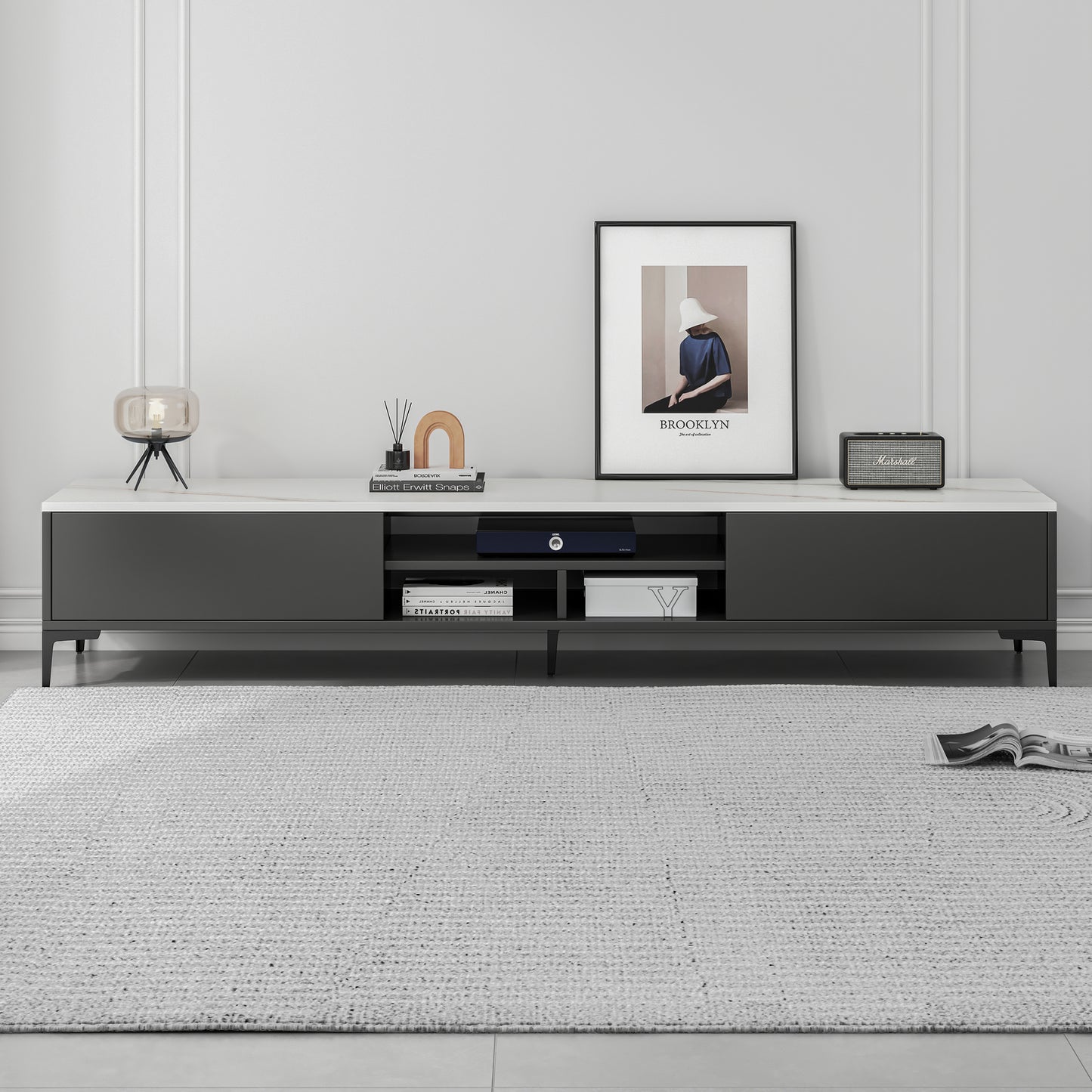 Minimalist TV Cabinet Entertainment Unit 160cm