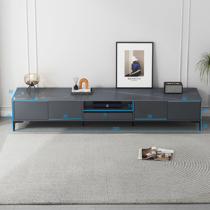 2m Minimalist TV Cabinet Entertainment Unit 200cm