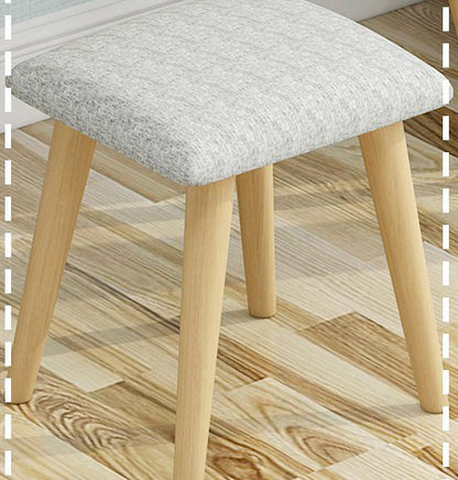 Arcadia Upholstered Padded Dressing Stool