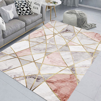 Luxury Marble Pattern Rug Carpet Mat (160 x 120)