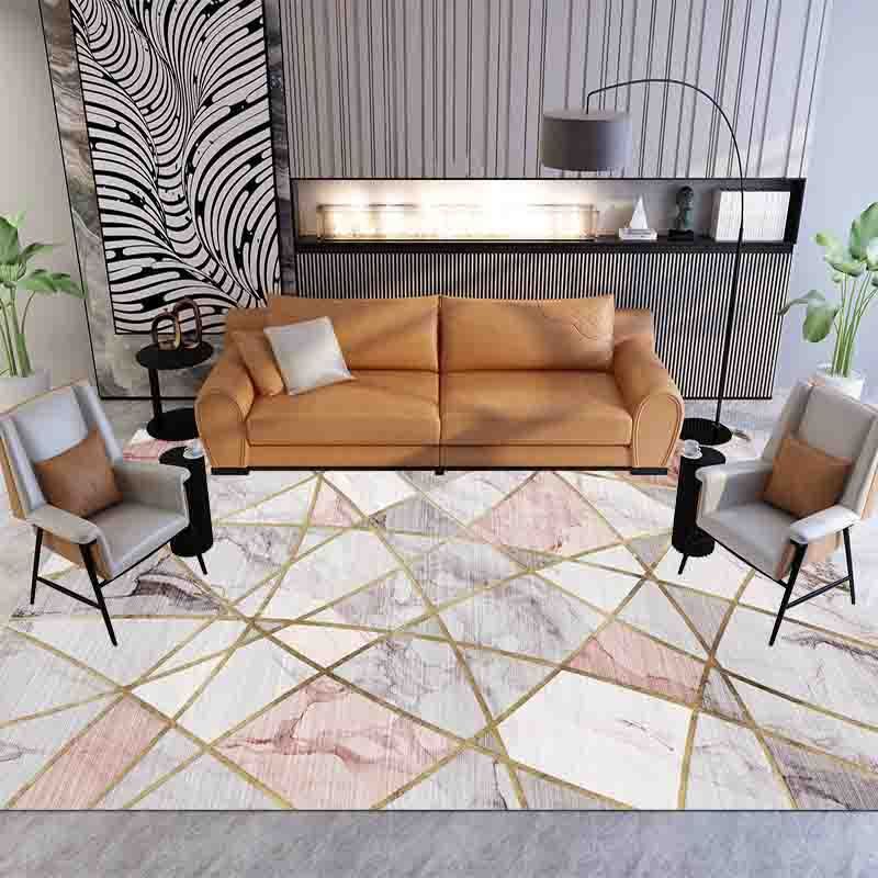 Luxury Marble Pattern Rug Carpet Mat (160 x 120)