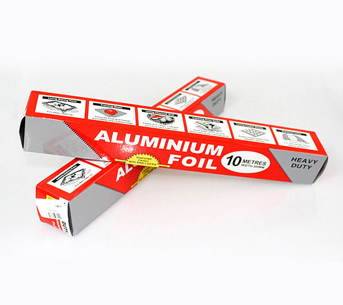 10m Heavy Duty Aluminum Foil Roll for Cooking, Baking, Grilling, Food Storage