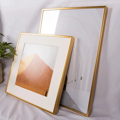 A3 Wooden Picture Photo Art Frame (Gold)