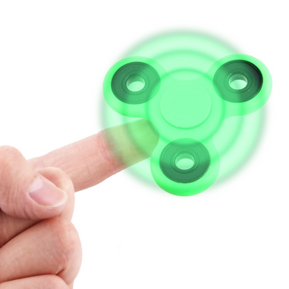 Fidget Spinner Stress Relieving Toy (Green)