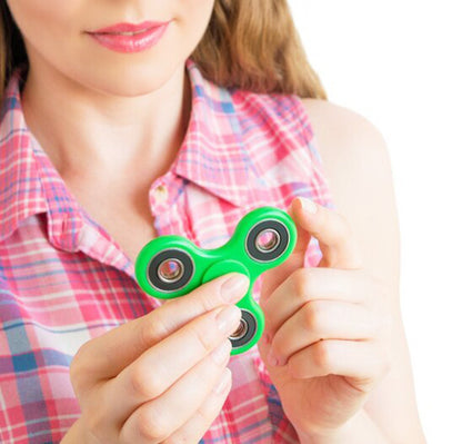 Fidget Spinner Stress Relieving Toy (Green)