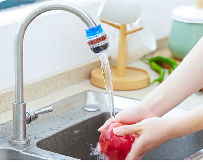 Natural Healthy Water Filter Tap Faucet Purifier Carbon Filtration Cartridge