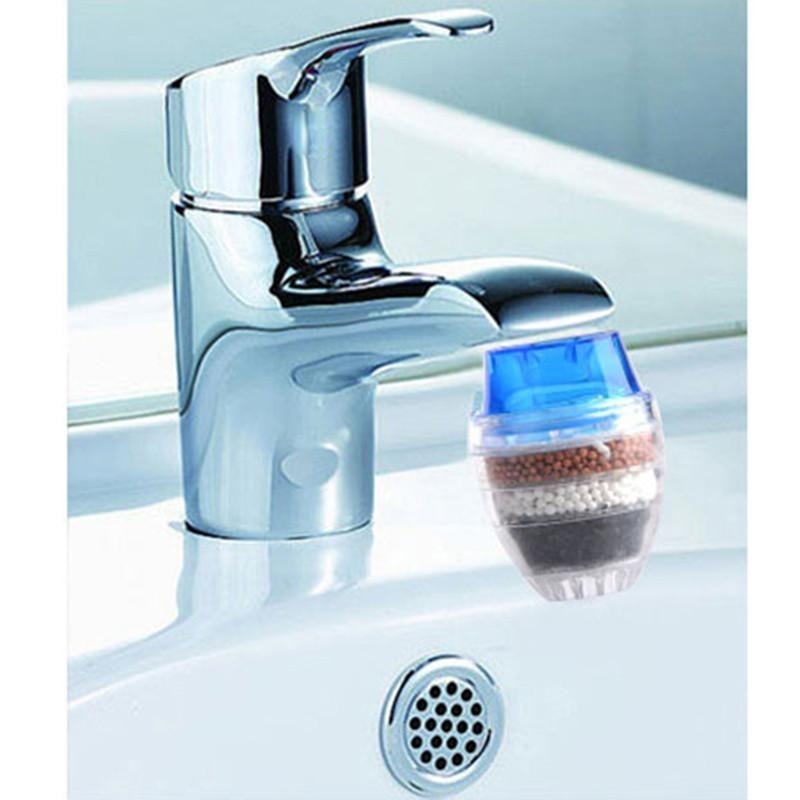 Natural Healthy Water Filter Tap Faucet Purifier Carbon Filtration Cartridge