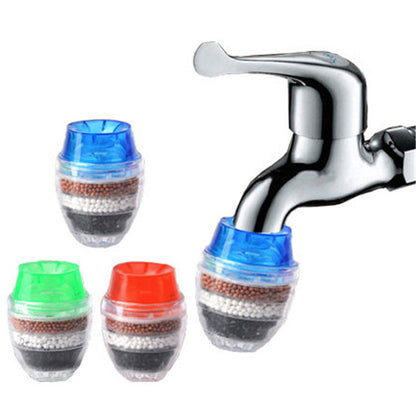 Natural Healthy Water Filter Tap Faucet Purifier Carbon Filtration Cartridge