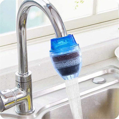 Natural Healthy Water Filter Tap Faucet Purifier Carbon Filtration Cartridge