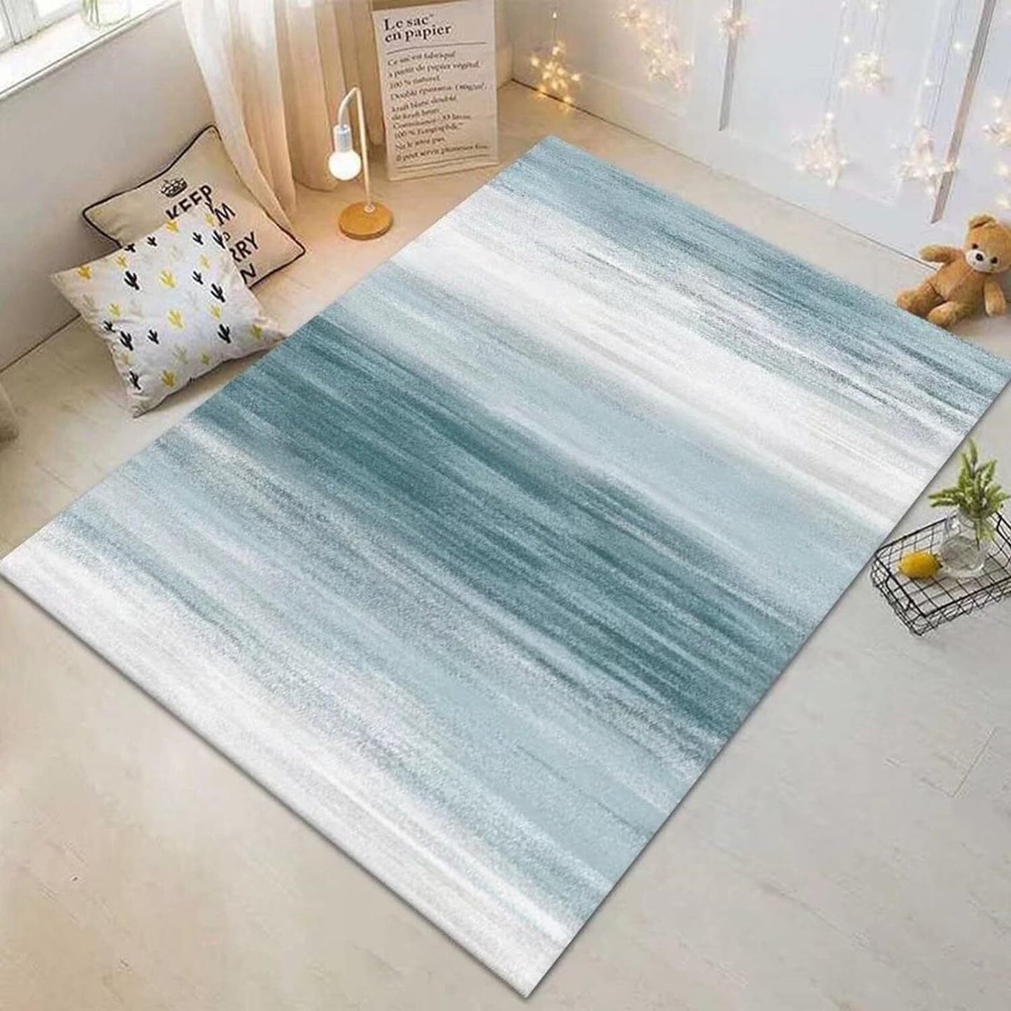 XL Large Lush Plush Seaside Carpet Rug (280 x 180)