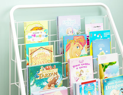 Amaze 5-Tier Bookcase Storage Shelf Magazine Rack