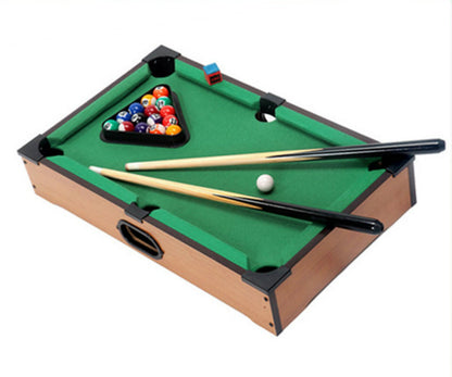 Mini Wooden Pool Table Billiard Game Set