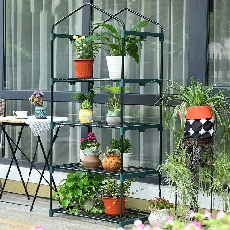 Deluxe 4-Tier Garden Greenhouse