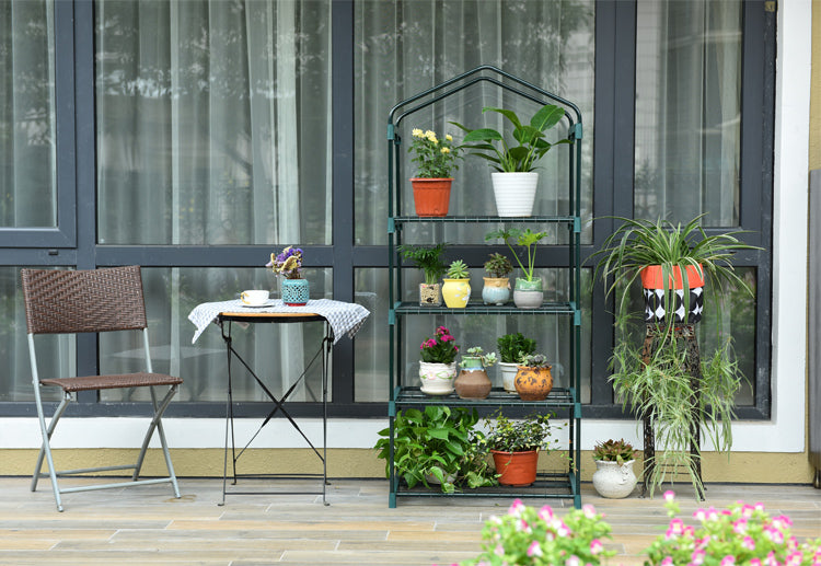 Deluxe 4-Tier Garden Greenhouse