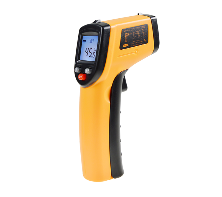 Infrared Non-contact Thermometer with Laser Aimpoint