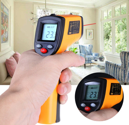 Infrared Non-contact Thermometer with Laser Aimpoint